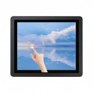 OEM ODM 19 pous 1024 * 768 Endistriyèl Waterproof Panel Display 4: 3 Embedded Capacitive Touch Screen Display