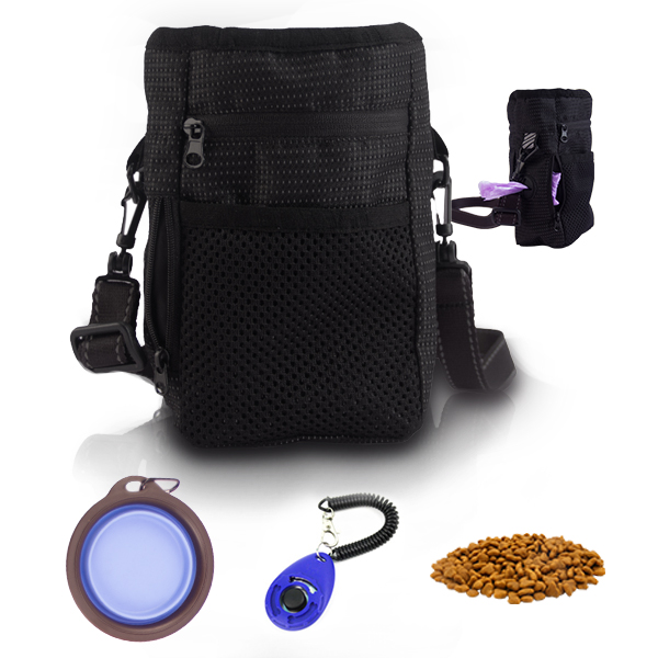 Dog Training Pouch ,Treat Training Bag for Treats, Kibbles, Pet Toys Featured Image