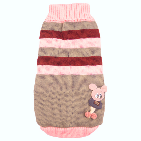 Dog Apparel Warm Dog Sweater Knitted Pullover
