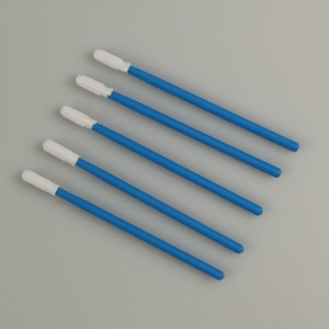 743 Double Knitted Industrial Use Dacron Cleaning Swabs Q Tips PP Stick Cleanroom Polyester Swab