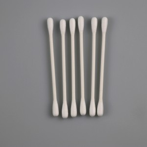 Eco-friendly Daily Use Paper Stick Cotton Bud Swab Q Tips with Double Heads