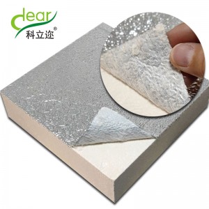 New Delivery for Underground Steam Pipe Insulation - Aluminum Foil Composite Phenolic Foam Insulation Wall Board  – Clear