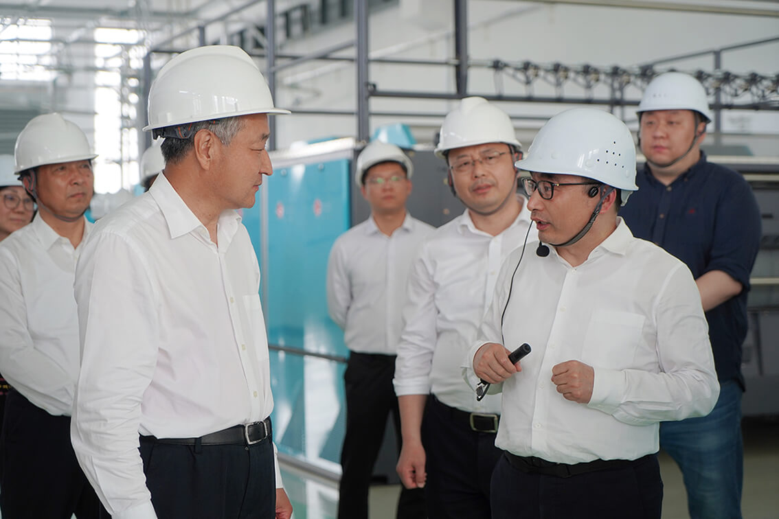 The Chairman of the Nantong Municipal Committee of the CPPCC and delegation visited Jiangsu Chuandao