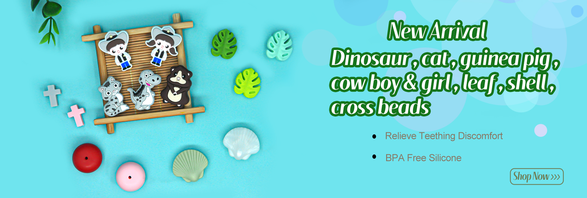 Wholesale Chang Long diy design moose shape custom animal silicone focal  beads Manufacturer and Supplier