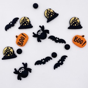 Chang Long Food Grade Pacifier Chain Baby Teething Toy Halloween Silicone Pendant Focus Beads