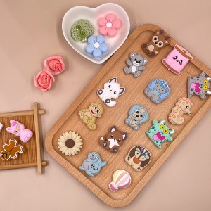 Wholesale Baby Teething Custom Silicone Beads BPA Free Silicone Beads Animal Silicone Beads for Pacifier