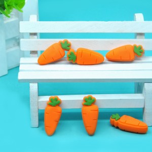 18 Years Factory New Silicone carrot focal Beads for Jewelry Making DIY Necklace Jewelry Accessories