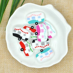 Wholesale Price Silicone Beads BPA Free Silicone DIY Charms Newborn Nursing Accessory Teething Necklace Teething Toy