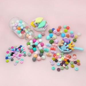Chang Long New Food Grade Chew Beads DIY Pacifier Chain Accessories BPA Free Silicone Beads