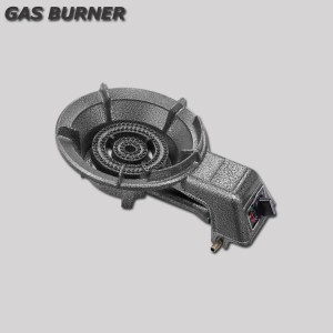 Cast iron wok gas burner