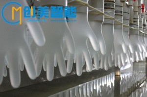 Food grade PVC glove production line