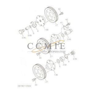 800149328 connector XE265C XCMG excavator spare parts