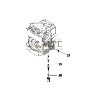 860533835 O-ring XCMG RP603 paver parts