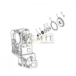 860529016 PTO output shaft XCMG GR165 grader motor spare parts