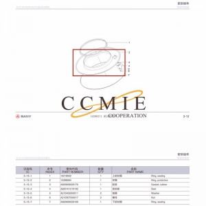 10398084 protective ring excavator spare parts
