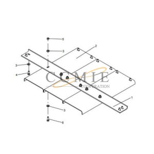 331403920 plank XCMG mining truck spare parts