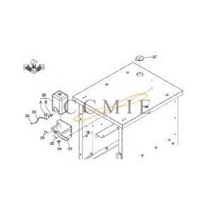4326095 Motor HITACHI EX890LCH HYDRAULIC EXCAVATOR  spare parts