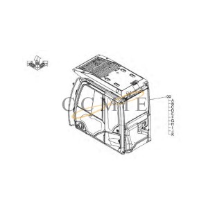YA60016676 HD driver’s cab HITACHI EX890LCH HYDRAULIC EXCAVATOR  spare parts