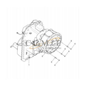 800347398 gearbox XCMG motor grader spare parts