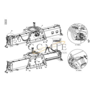 Kalmar hydraulic attachment spare parts 923853.0064