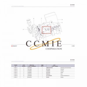 12378340 Throttle Control System Sany excavator spare parts