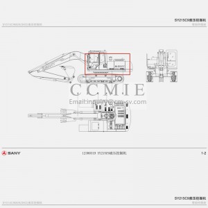 12395020 Slewing device Sany excavator spare parts