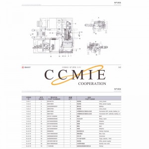 12398043 electrical system excavator spare parts