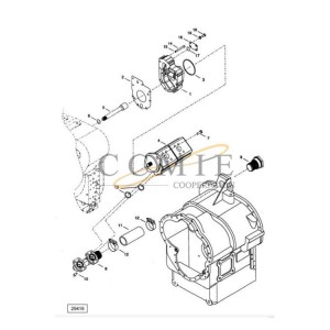Regulator valve and oil pump spare parts 922297.0138 gear box