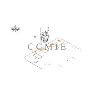 YB60000029 pilot valve (for assembly) HITACHI EX890LCH HYDRAULIC EXCAVATOR  spare parts