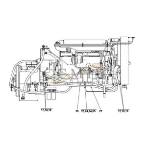 Kalmar RS DRF450 TWD1240VE-TE32418 spare parts A41665.0900