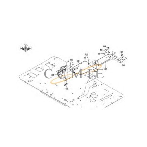 4671802 Rubber Parts HITACHI EX890LCH HYDRAULIC EXCAVATOR  spare parts