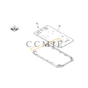 6026744 board HITACHI EX890LCH HYDRAULIC EXCAVATOR  spare parts
