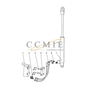 803004504 Hand pump XCMG RP603 paver parts