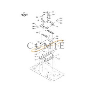 9307430 Seat assembly HITACHI EX890LCH HYDRAULIC EXCAVATOR  spare parts