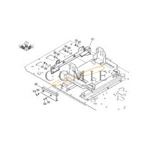 3118337 Cover HITACHI EX890LCH HYDRAULIC EXCAVATOR  spare parts