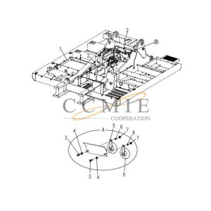 310900934 excavator main wiring harness XE265C XCMG spare parts