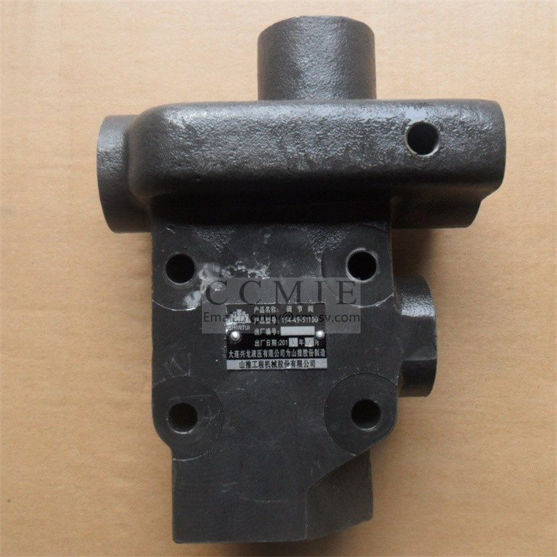 Europe style for  Shantui Sd22 Gear Pump  - 154-49-51100 Regulating valve  – CCMIC
