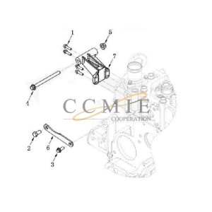 EH98023ZZ alternator mounting parts XCMG motor grader parts
