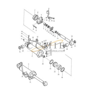 195-63-94170 Dust ring Shantui SD32 bulldozer parts