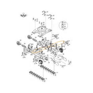 YA60000037 Travel drive device HITACHI EX890LCH HYDRAULIC EXCAVATOR  spare parts