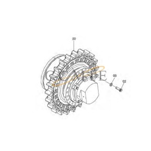 J932704 Bolt HITACHI EX890LCH HYDRAULIC EXCAVATOR  spare parts