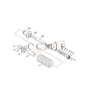 3090295 Rod HITACHI EX890LCH HYDRAULIC EXCAVATOR  spare parts
