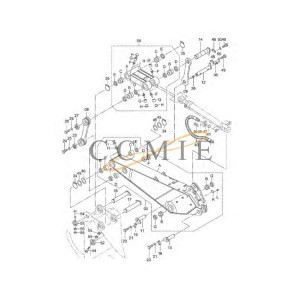 5011012 short stick HITACHI EX890LCH HYDRAULIC EXCAVATOR  spare parts
