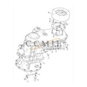 801902782 shock absorber XCMG XS143J vibratory roller spare parts