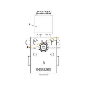 860531022 O-ring XCMG RP603 paver parts