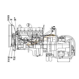 A40300.0400 Cummins QSM11-TE32418 engine cooling system parts