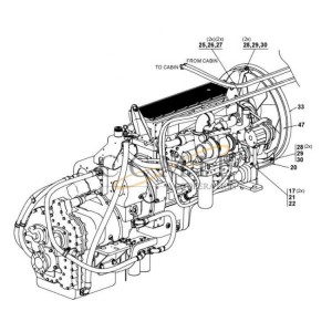 A49547.0200 Cummins QSM11-TE32418 engine cooling system parts
