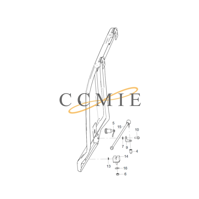 228800857 air conditioning system parts XCMG XS205 road roller spare parts Featured Image