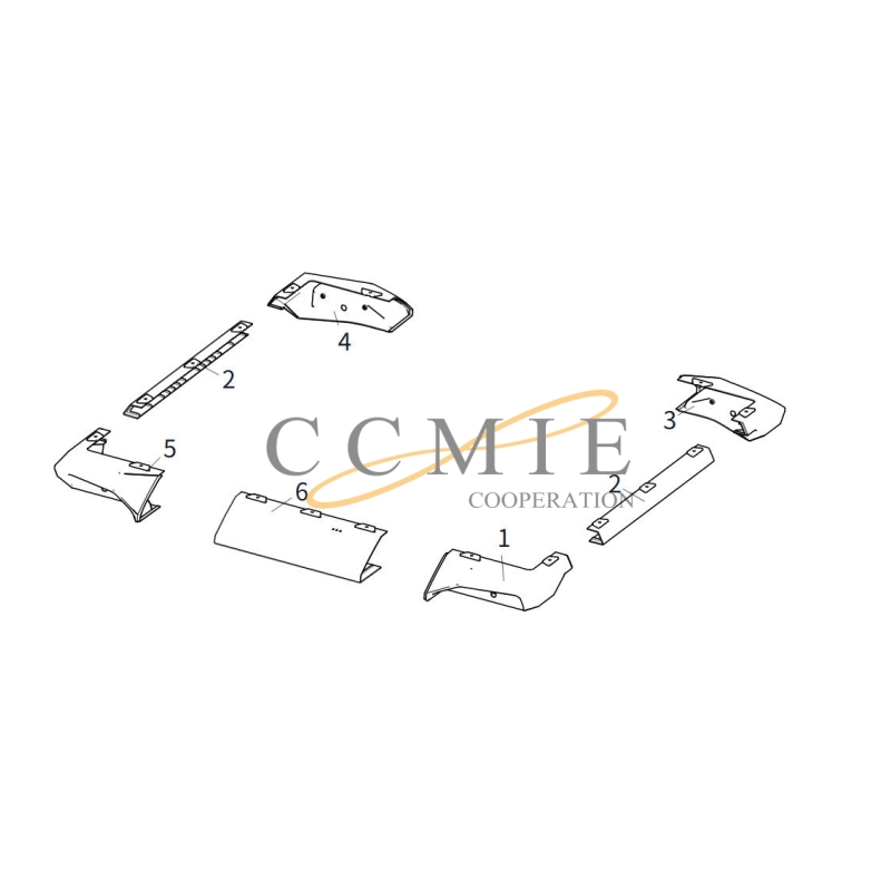 802138166 muzzle XCMG XS265 road roller spare parts Featured Image