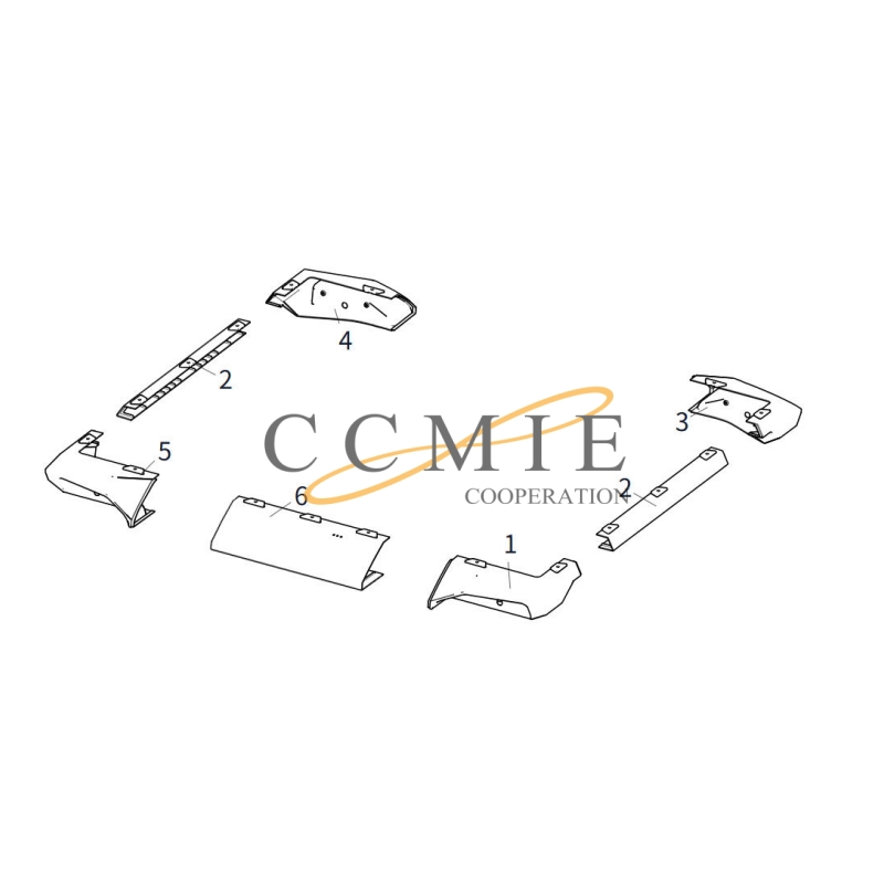 813505571 led warning light XCMG XS185 road roller spare parts Featured Image